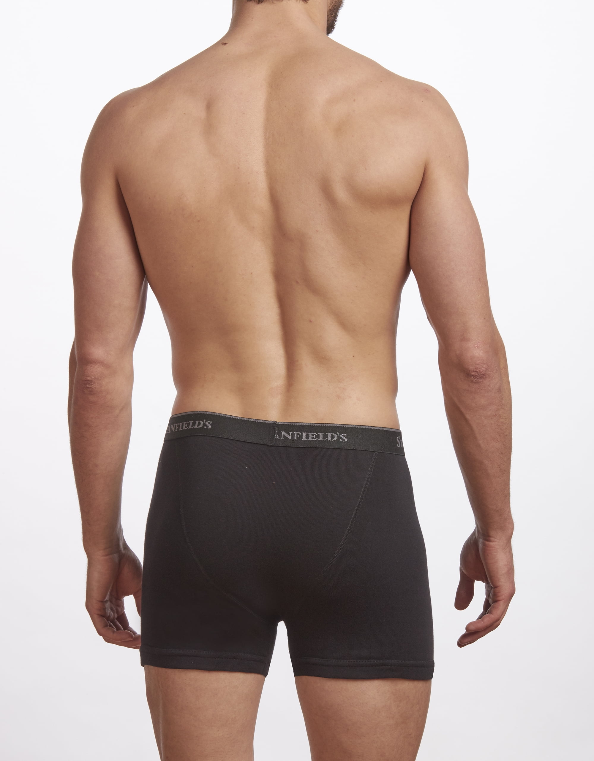 Stanfield's Men's 2 Pack Premium Cotton Boxer Briefs Underwear