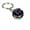B, variant on Zodiac Luminous Keychain Double Sided Glass Sphere Bag Charm Time Gem Pendant Key Ring Astrology Sign Accessory