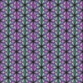 thumbnail image 1 of Ahgly Company Indoor Square Patterned Dark Purple Novelty Area Rugs, 4' Square, 1 of 6