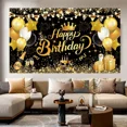 thumbnail image 5 of RHEA- Happy Birthday Backdrop Banner Photo Booth Backdrop Background Banner Decor, 5 of 6