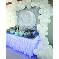thumbnail image 2 of Latex Balloons, 100-Pack, 12-Inch, White Balloons, 2 of 5