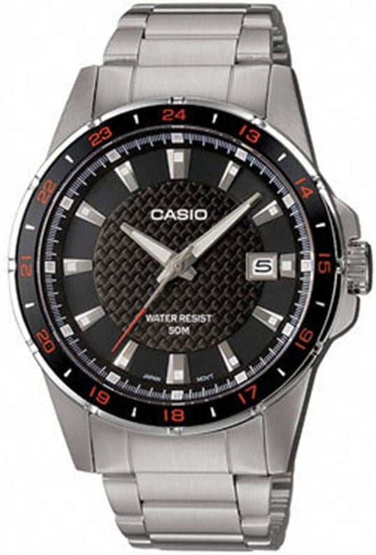 casio stainless steel watch
