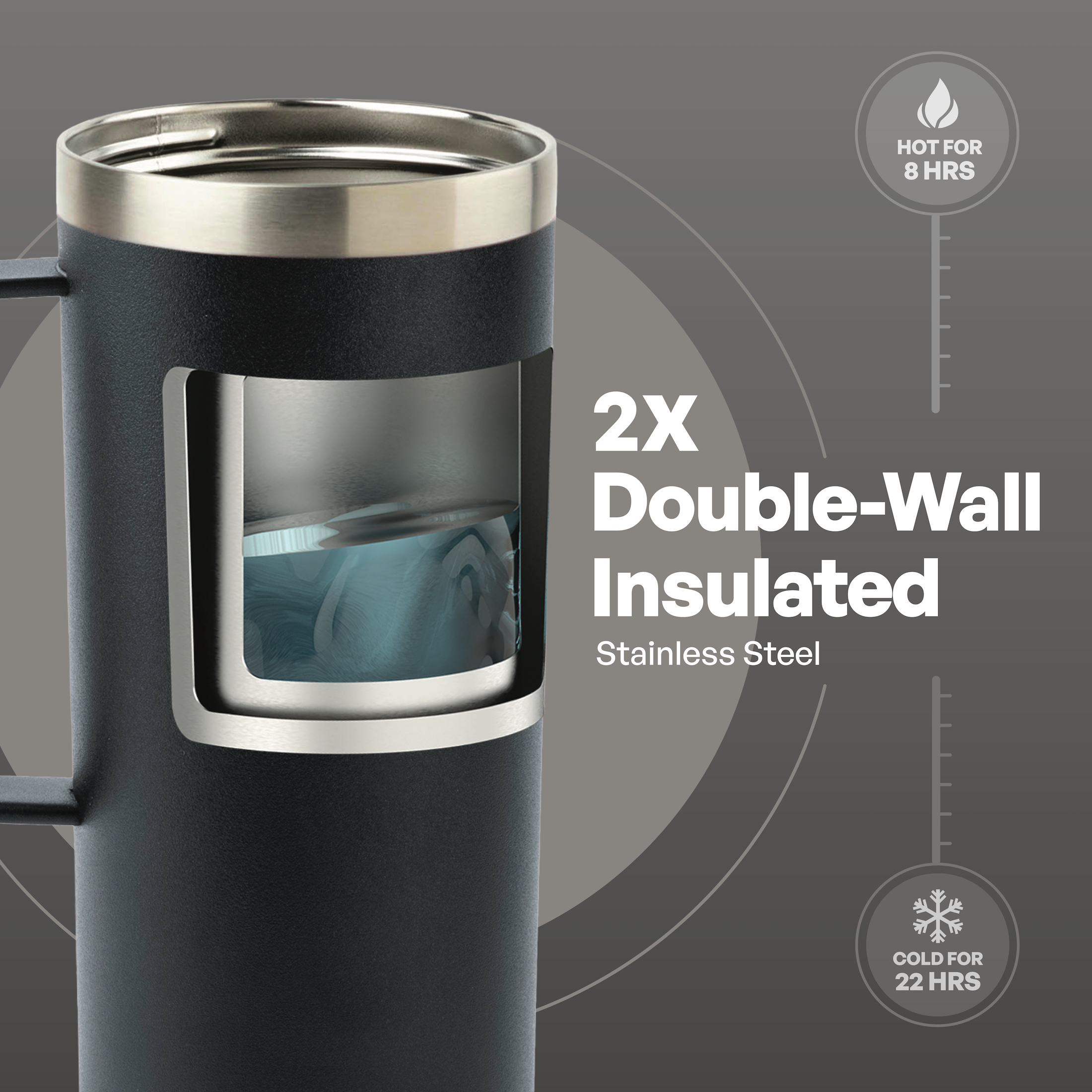 TAL Mountaineer 20 oz Insulated Travel Coffee Mug photo 3
