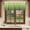 Green, variant on Green Wood Grain Valances for Windows, Decorative Rod Pocket Window Valance Curtains, Ombre Rustic Retro Wooden Plank Short Curtain Drapes for Kitchen/Bathroom/Living Room, 2 Panels, 42" W x 18" L