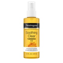 Neutrogena Soothing Clear Calming Turmeric Facial Mist, 4.2 fl oz