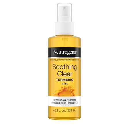 Neutrogena Soothing Clear Calming Turmeric Facial Mist, 4.2 fl oz