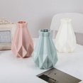 thumbnail image 4 of Vases Imitation Ceramic Flower Pot Modern Flower Vase pink, 4 of 7