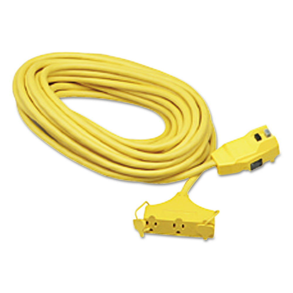 CCI Ground Fault Circuit Interrupter Cord Set, 25 Feet, Yellow