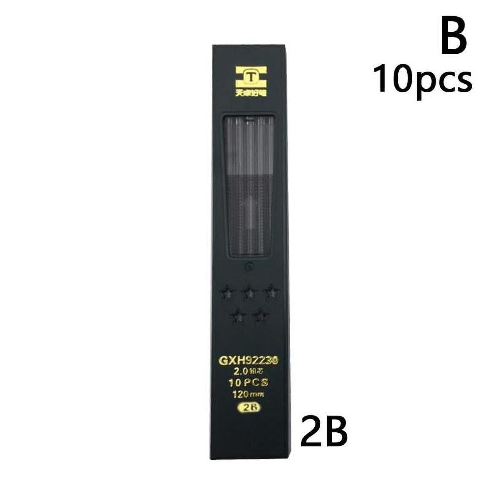 10Pcs/box 2B HB 2.0mm Mechanical Pencil Lead Refill School πυ Writing F0M52