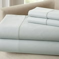 400 Thread Count 100% Cotton 4 pc sheet set with single hole hem Ivory
