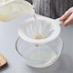 thumbnail image 2 of Pack of Reusable Fine Sieve with Handle for Tea Soy Milk Coffee Filter (400 mesh), 2 of 5