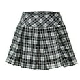 thumbnail image 1 of Jupe Plissée pour Femmes avec Bande Extensible Décontractée Confortable Jupe de Sport à Carreaux Jupe de Course Extérieure Tennis Culottes Jupe Plissée Jupe Plissée Jupe Néon Jupes Petites pour Femmes Jupes Originales à Sequins, 1 of 3