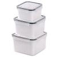 PEONAVET Baseball Cap Fruit Vegetable Storage Containers For Fridge Draining Fresh Containers 3 In 1 Produce Storage Containers Large Organizer Bins