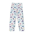 thumbnail image 5 of Goofa Dinosaur Printed Soft Pajama Pants for Men, Wide Leg Comfy Casual Lounge Yoga Pants-Large, 5 of 9