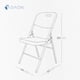 thumbnail image 5 of Sillas Plegables de Plastico Reforzado Apilables para Exterior E Interior para Fiestas y Eventos Soporta Hasta 178kg Set 4 Sillas  Gaon, 5 of 8