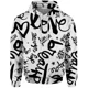 thumbnail image 2 of Ropa para hombre con estampado de letras personalizado, moderna y versátil, con capucha, sudadera deportiva de ocio para hombre, cómoda y elegante, 2 of 4
