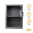 thumbnail image 2 of Caja Fuerte Biometrica Super Grande Huella De Seguridad gris, 2 of 7