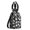Halloween Line Art Cute Ghost Boo Pattern, variant on Halloween Lime Green Bat Pumpkin Pattern Water Bottle Holder with Strap, Insulated Drink Pouch with Pockets, Water Resistant Gifts Ideas for Christmas Birthday