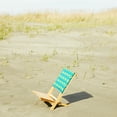 thumbnail image 6 of Duck Covers® Bamboo Beach Chair, Real Teal Palm, 6 of 9
