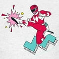thumbnail image 3 of CafePress - Power Rangers Red Ranger Kicking Kids T Shirt - Light T-Shirt Kids XS-XL, 3 of 4
