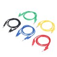 2024 5Pcs Multimeter Test Lead Kit Banana Plug to Crocodile Clip