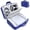 Blue, variant on Hard Shell Travel Carrying Case Compatible with PS5 & PS5 Slim Console, Universal Protective, Game Controllers, Headphones and Gaming Accessories