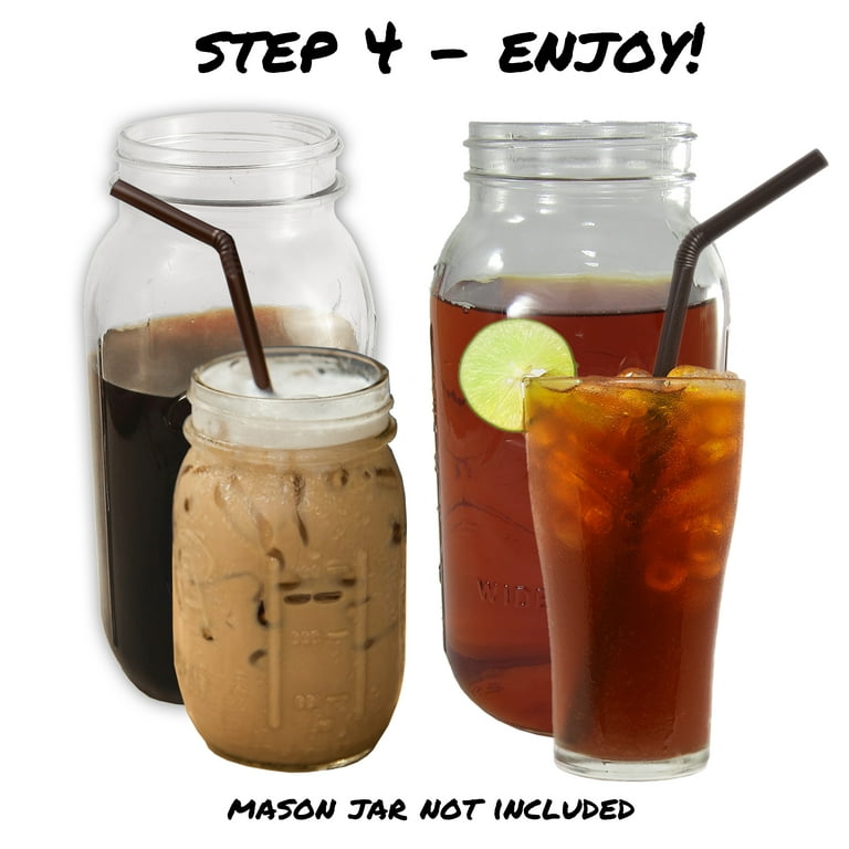 County Line Kitchen - Cold Brew Mason Jar iced Coffee Maker