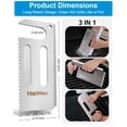 thumbnail image 2 of Matchwaves Stainless Steel Grill Scraper for Traeger Grills, Grill Grate Cleaner - Safe Bristle-Free Grill Cleaning Tool, 2 of 4