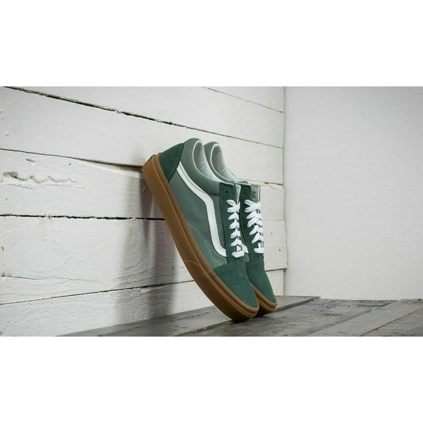 Vans Vans Old Skool Duck Green/Gum Men's Classic Skate Shoes Size 6.5