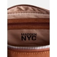 thumbnail image 4 of Madden NYC Women's Faux Suede East West Bowling Bag, Cognac, 4 of 8