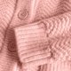 thumbnail image 4 of Suéter de punto para niños, de color liso, versátil para primavera e invierno, con capucha, de poliéster., 4 of 6