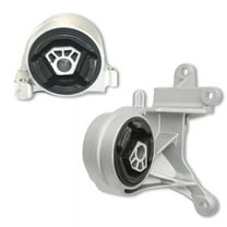 K1811 Fits 2005-2009 Chevrolet Equinox/ Pontiac Torrent 3.4L Front & Rear Trans Mount 2pcs : A3082, A3069