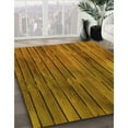 thumbnail image 3 of Ahgly Company Machine Washable Indoor Rectangle Transitional Saddle Brown Area Rugs, 6' x 9', 3 of 7