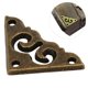 thumbnail image 4 of Protector de esquina de caja de 100 Uds., cubierta de borde de aleación de Zinc, bronce cian, accesorios de protección para muebles, 4 of 6