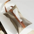 thumbnail image 2 of Mosiee Toilet Tissue Storage Bag Hanging Tissue Cover Bag Car Tissue Box Paper Holder, 2 of 9