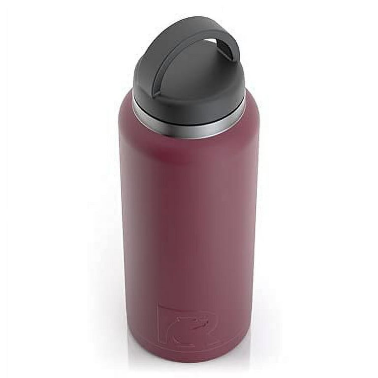 RTIC 36 oz Vacuum Insulated Water Bottle, Metal Stainless Steel Double Wall  Insulation, BPA Free Reusable, Leak-Proof Thermos Flask for Hot and Cold  Drinks, Travel, Sports, Camping, Maroon 