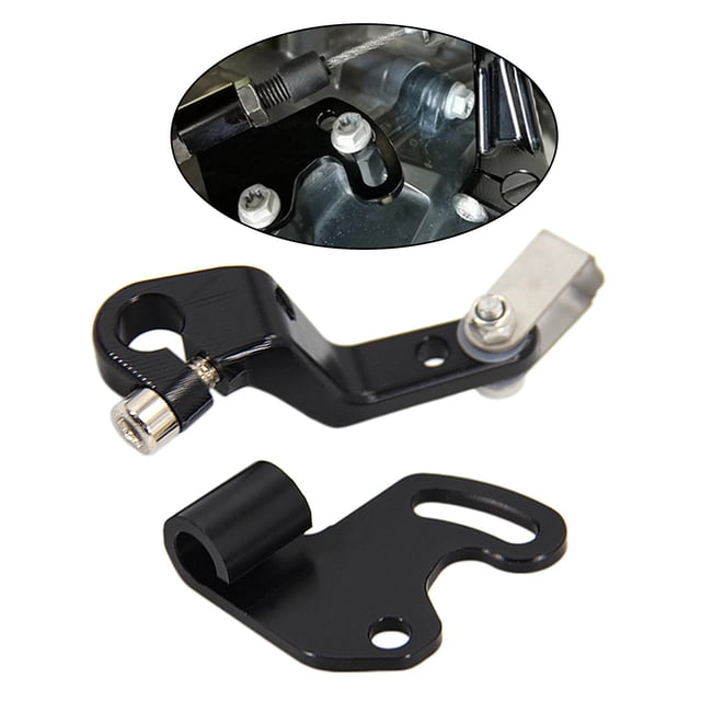 Motorcycle Un Dedo Palanca de Embrague, de Embrague de Aluminio, para 790 890 Adv 18-21 Riding, Zona de Fricción, Reducir La Fati Negro Macarena Palanca de embrague de un dedo