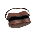 thumbnail image 3 of CSStudio Elegant Shoulder Bag Heart Shape PU Leather Small Handbag with Crossbody Strap, 3 of 7