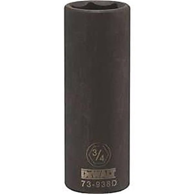 Stanley Tools DWMT73938OSP Impact 0.5 Drive 6 Point Socket, 0.75 in.
