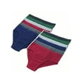 thumbnail image 6 of ToBeInStyle Men's Pack of 6 Assorted Cotton Bikini Briefs - Medium, 6 of 8