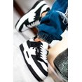 thumbnail image 2 of Tenis Sneakers agujeta sport Casual para Mujer Liliana Shoes Timothy1 Black, 2 of 4