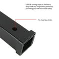 thumbnail image 4 of Hitch Receiver Extender, Black  Sturdy Stable  5000 Lbs Towing Capacity Hitch Trailer Receiver Extender  for 2 Inch Receiver Tube Tow Bar Shank, 4 of 7