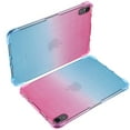 thumbnail image 2 of SaniMore for iPad 10th Generation 10.9" 2022 Case, Shockproof Soft Durable Silicone Case Lightweight Slim Drop Resistant Gradient Clear Case for iPad 10th Generation 10.9" 2022, Pink/Green, 2 of 10