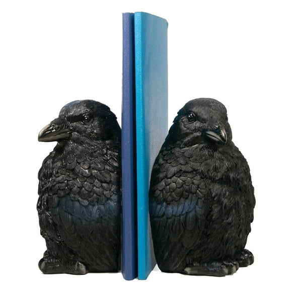 Streamline Imagined Corvus Bookend Set