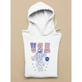thumbnail image 3 of NASA Usa Flag Spaceman Hoodie Men -NASA Designs, Male XX-Large, 3 of 4