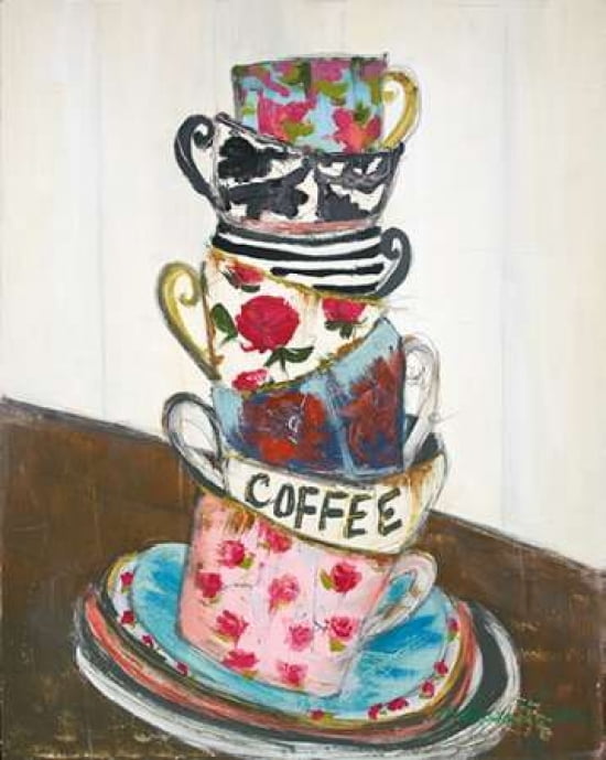 Cup Stack Canvas Ar