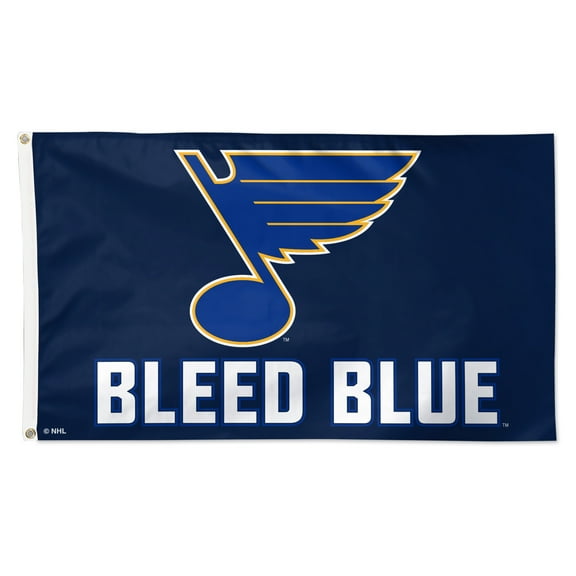 WinCraft St. Louis Blues 3' x 5' Single-Sided Deluxe Team Slogan Flag