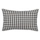thumbnail image 1 of Fotbe Houndstooth Black And White Funda de Almohada Decorativa Estilo Occidental, Lujo en Algodón, Fundas para Almohadas King, Cojín Estampado para Decoración del Hogar-16"x24", 1 of 6