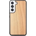 thumbnail image 2 of Solid Wood Case for Samsung Galaxy S22 Plus, Luxurious Natural Wood Slim Case with Drop Tested Shockproof Bumper and Camera Lens Protection Cover for Samsung Galaxy S22 Plus, MW Cherry, 2 of 16