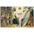 thumbnail image 2 of Rube Goldberg 18x13 Black Ornate Wood Framed Double Matted Museum Art Print Titled - Foolish Questions - No. 1,383 (1910), 2 of 5